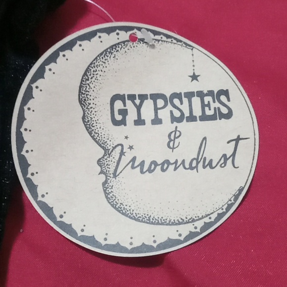 GYPSiES&Moondust BNWOT luxe Velvet and lace Top! DEADSTOCK! - Picture 3 of 7
